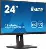 IIYAMA Monitor komputerowy  ProLite 23.8 cala XUB2493HS-B6 A, IPS, HDMI, DP, 2x2W, HAS, 300cd/m2, obrót stopy 120 stopni